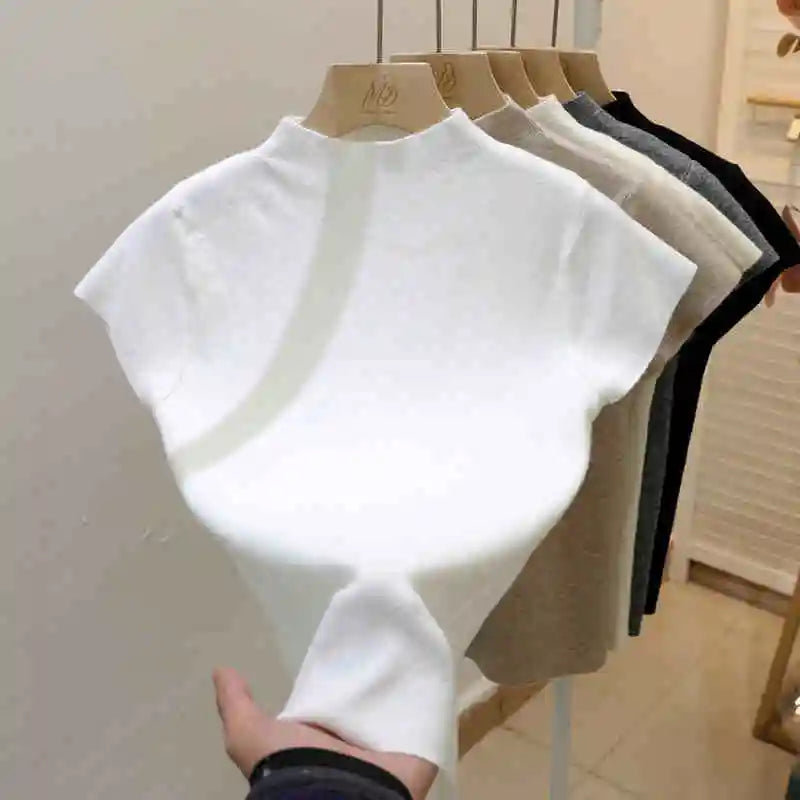T-shirt femme col rond