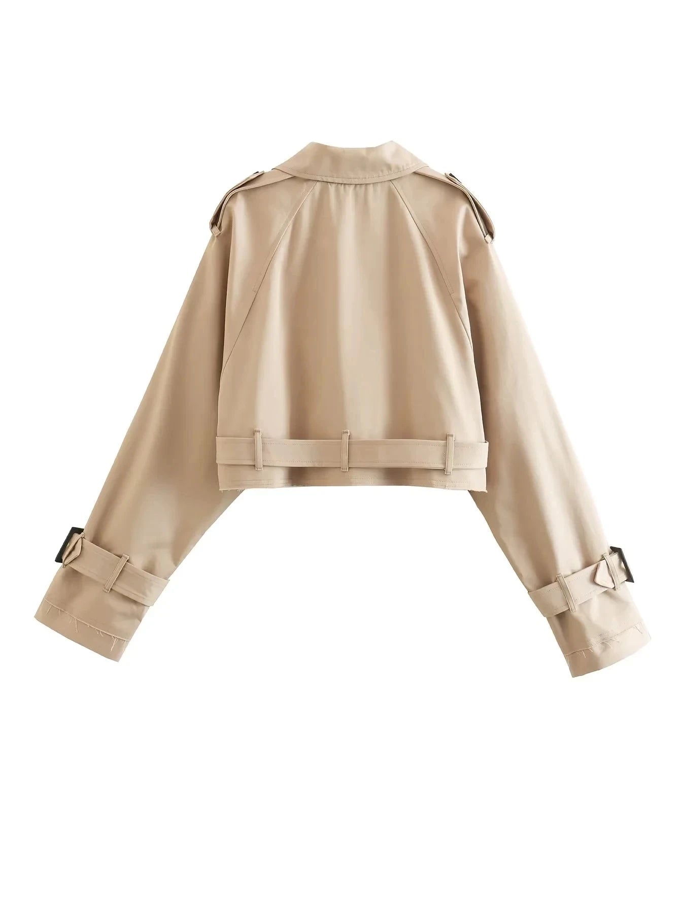 Trench court femme