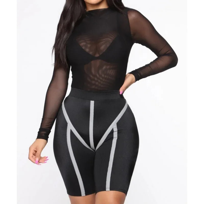 Body transparent femme