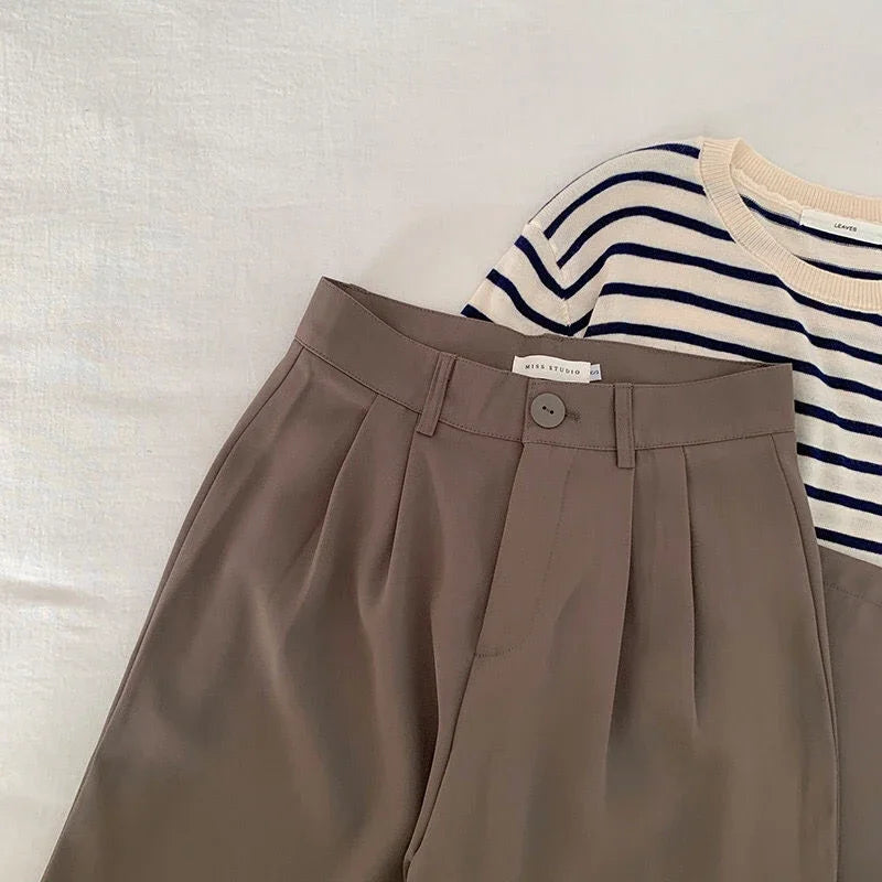 Pantalon ample femme