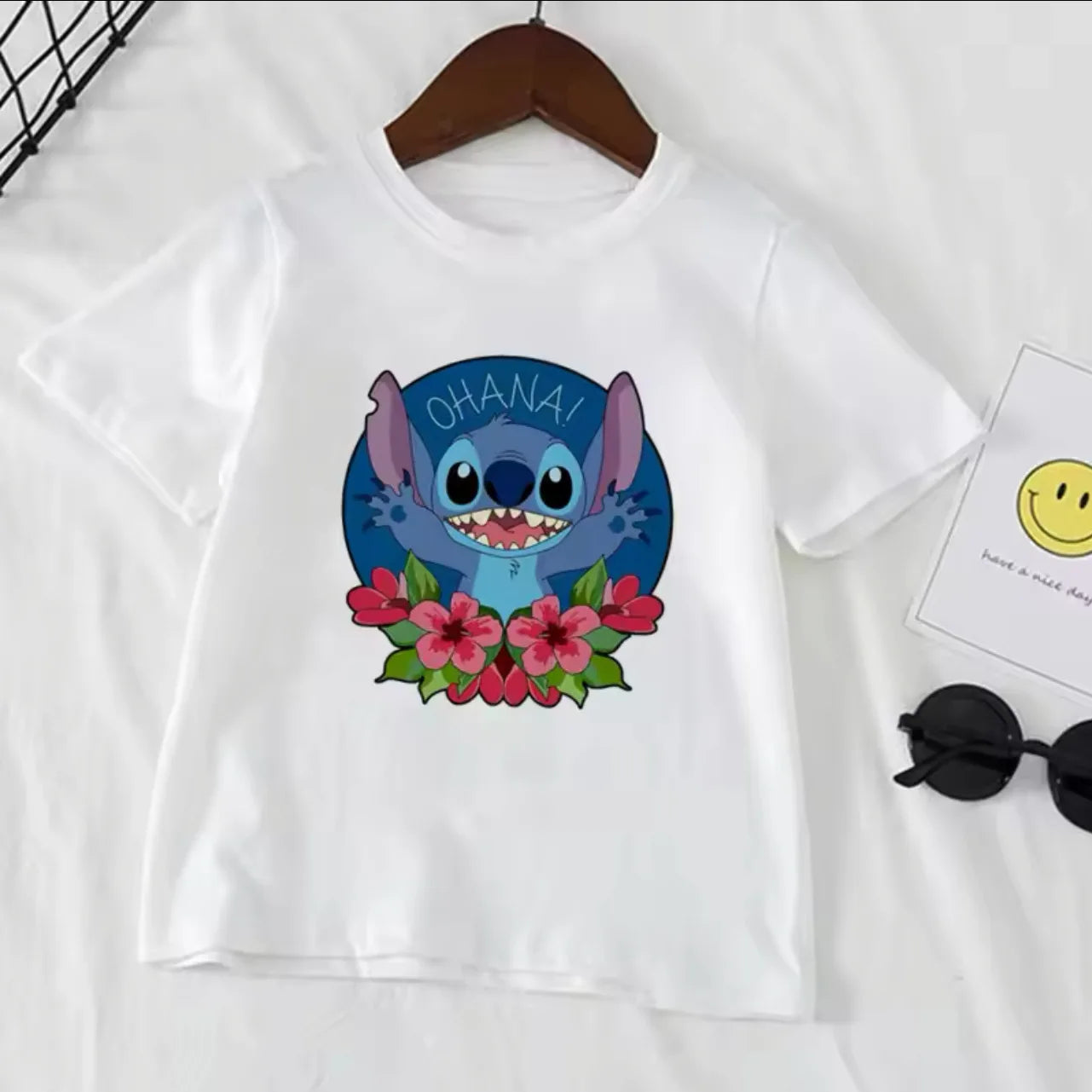 T-shirt Stitch/Winnie l’ourson