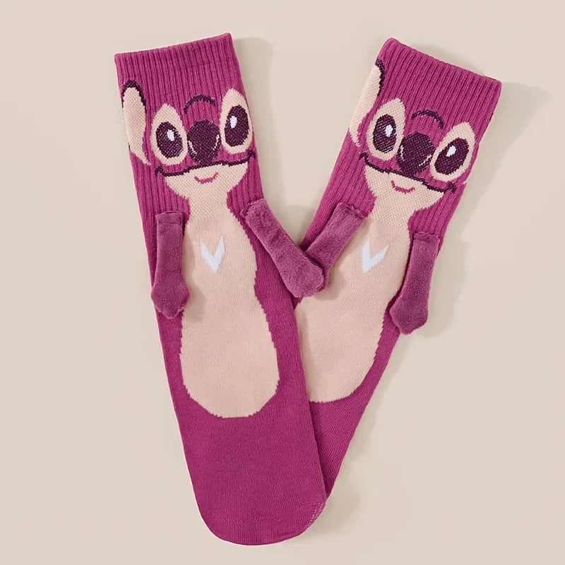 Chaussettes aimantée Stitch