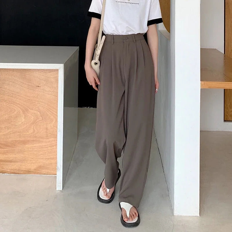 Pantalon ample femme