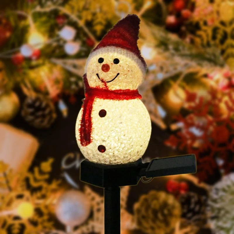 Bonhomme de neige lumineux