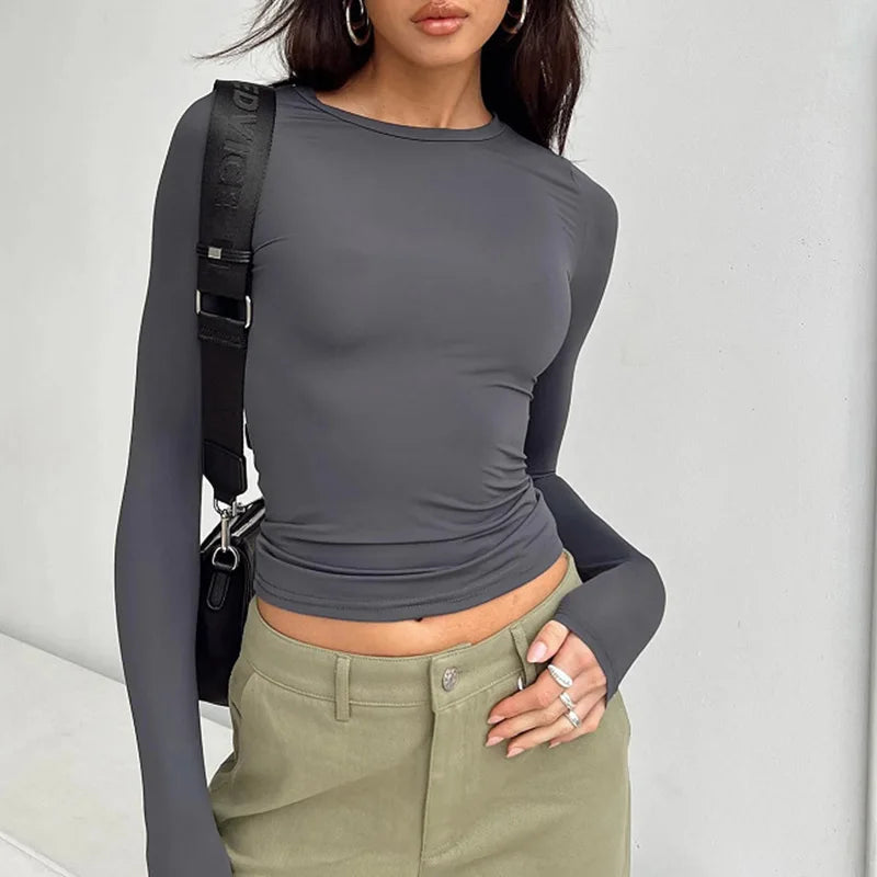 T-shirt manches longues femme