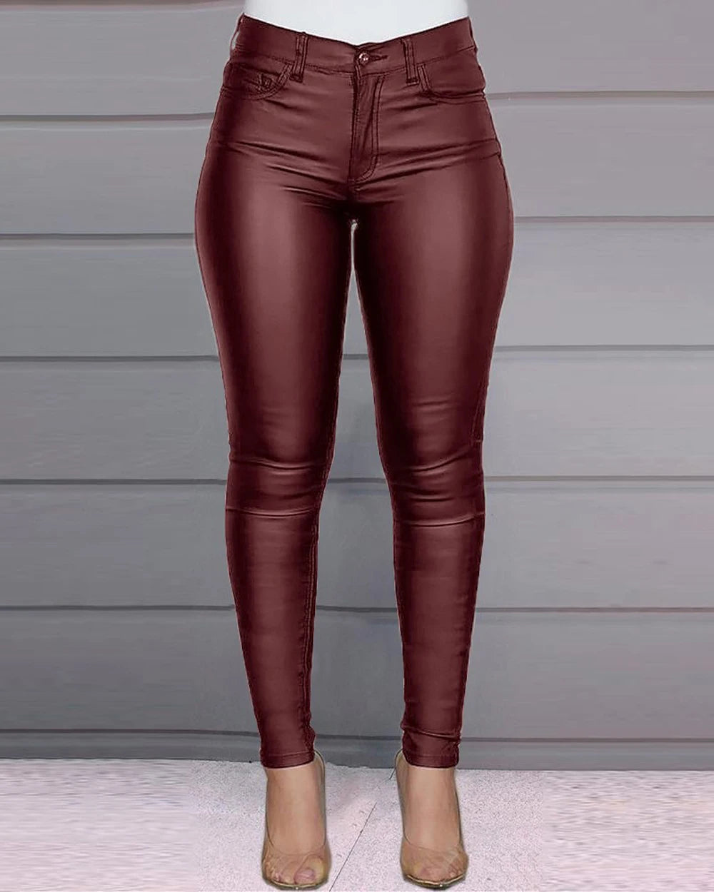 Pantalon slim femme