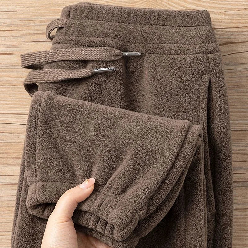 Pantalon polaire homme