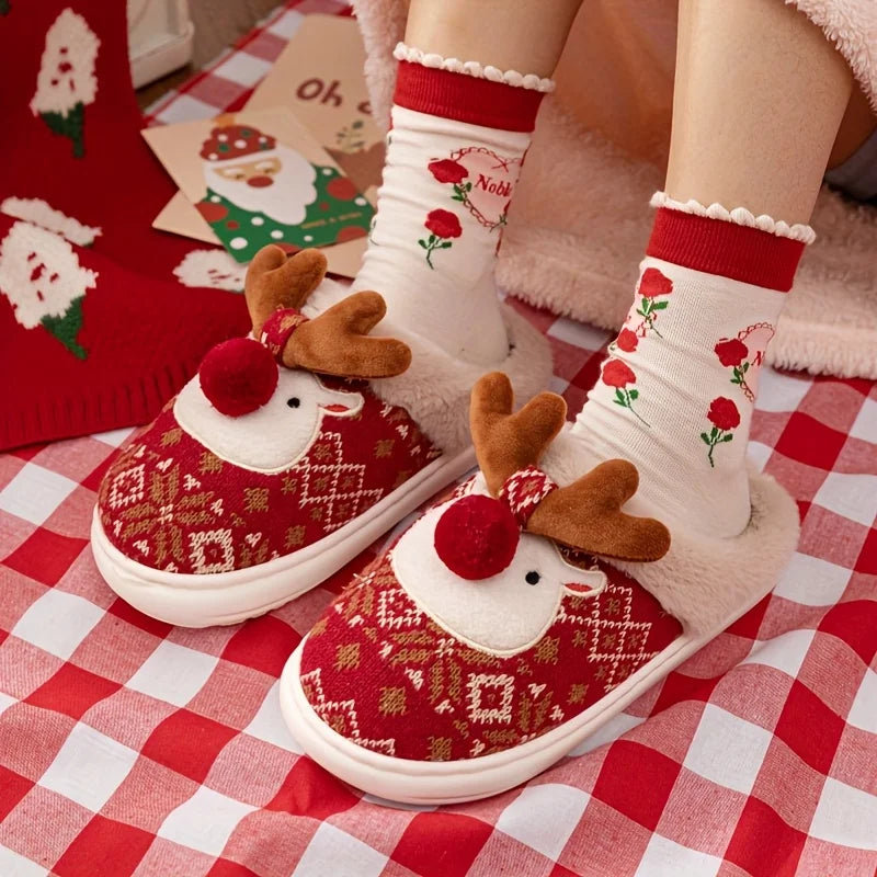 Chaussons de Noël mixte