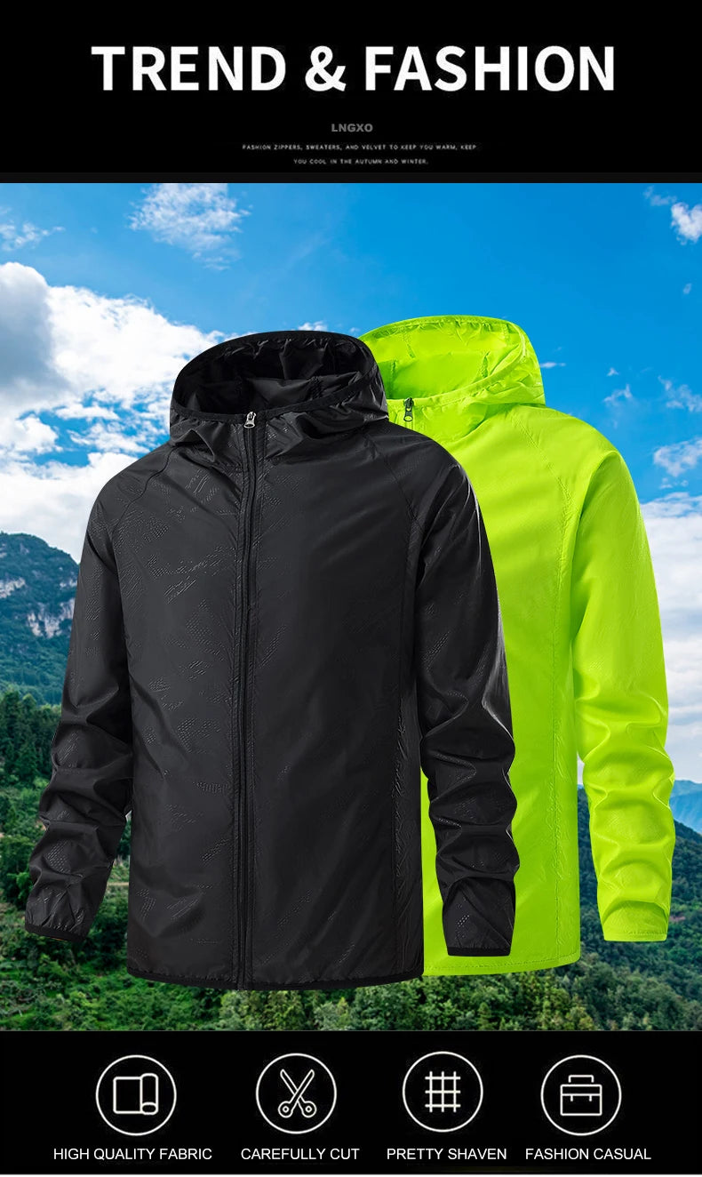 Veste imperméable homme