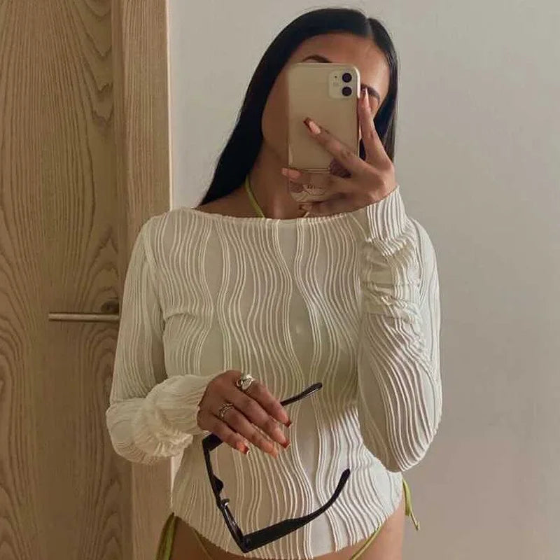 Pull fin femme
