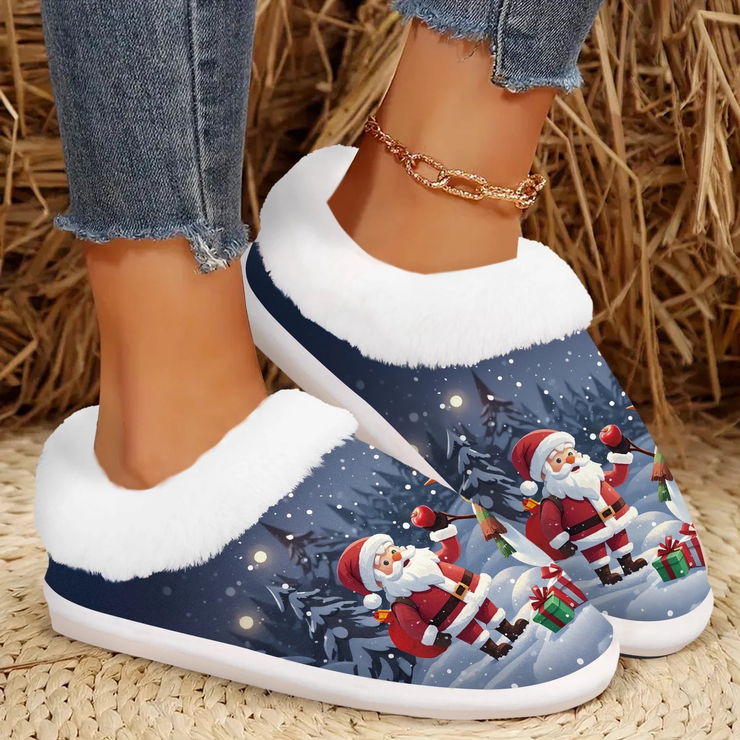 Chaussons de Noël mixte