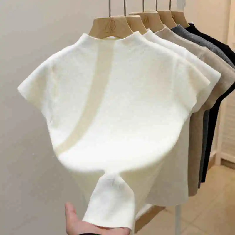T-shirt femme col rond