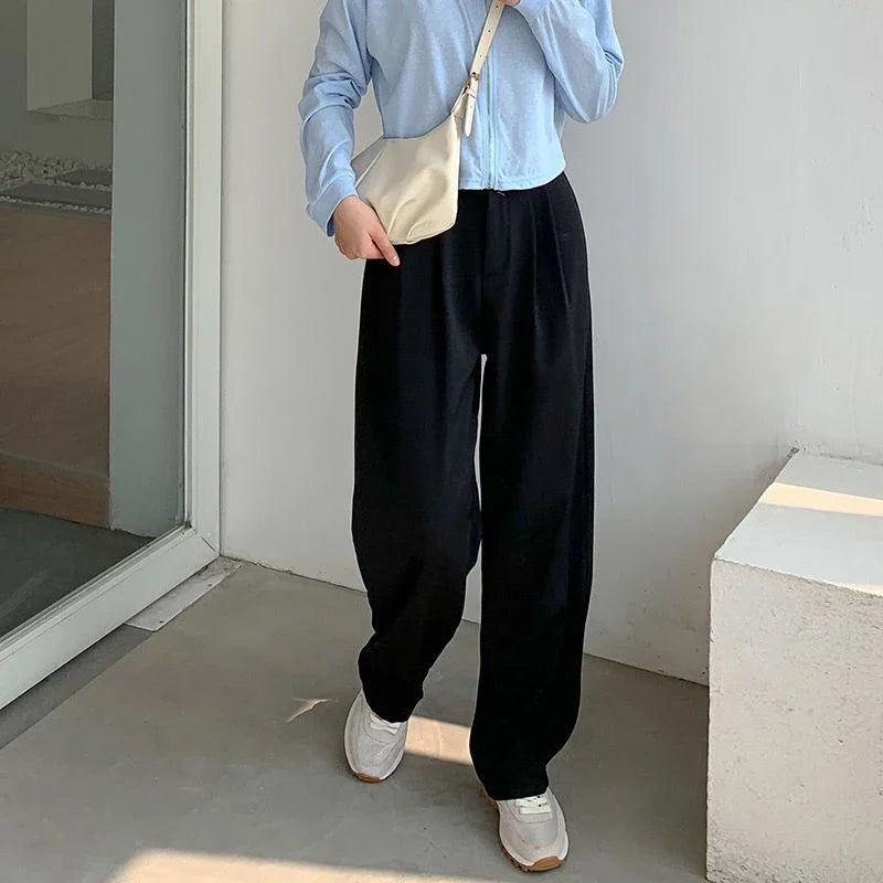 Pantalon ample femme
