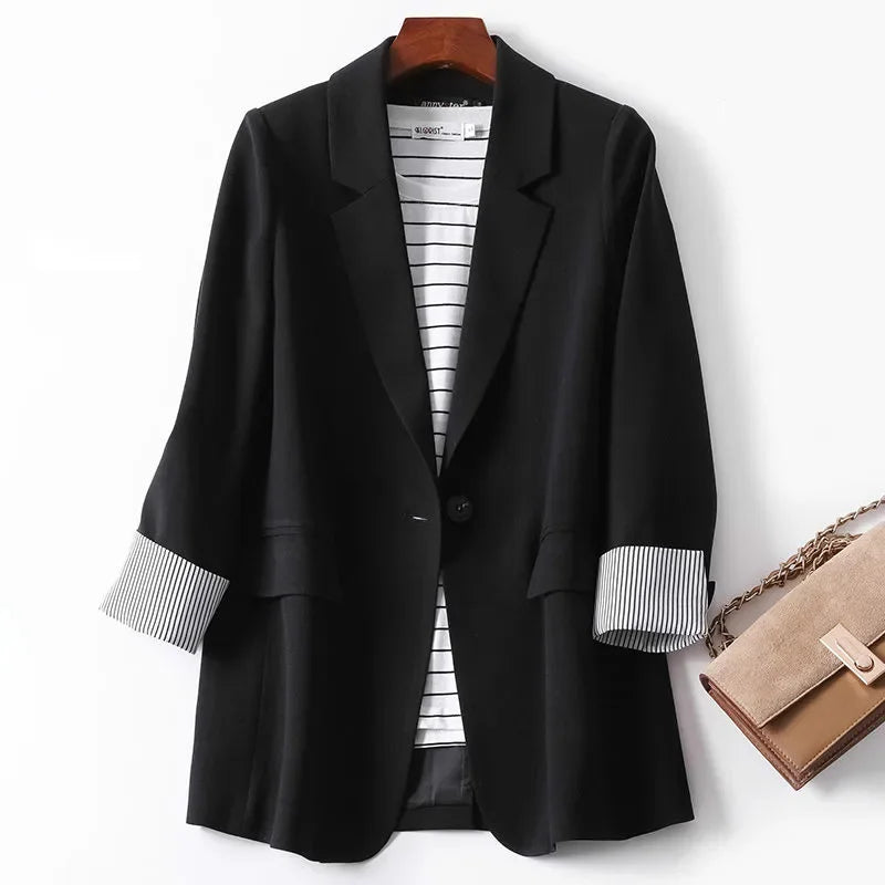 Blazer long femme
