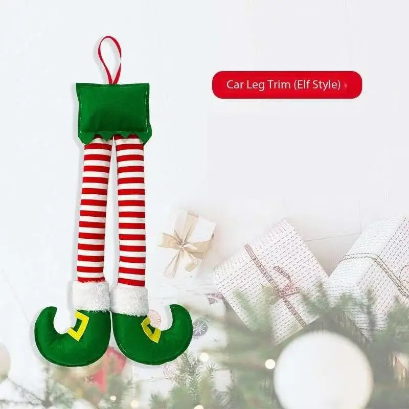 Elfe de Noël, accessoires pour voiture