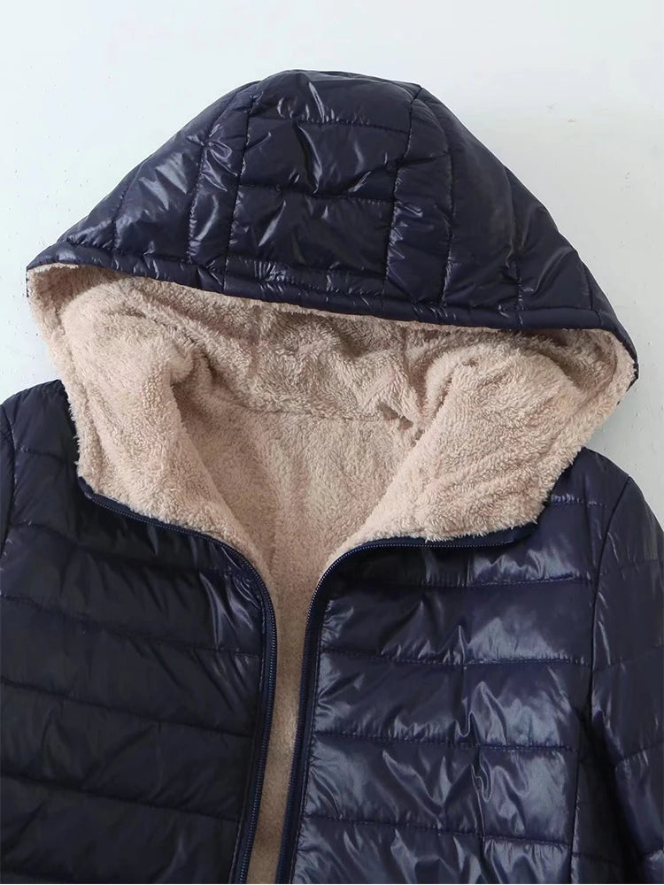 Manteau mi-long femme