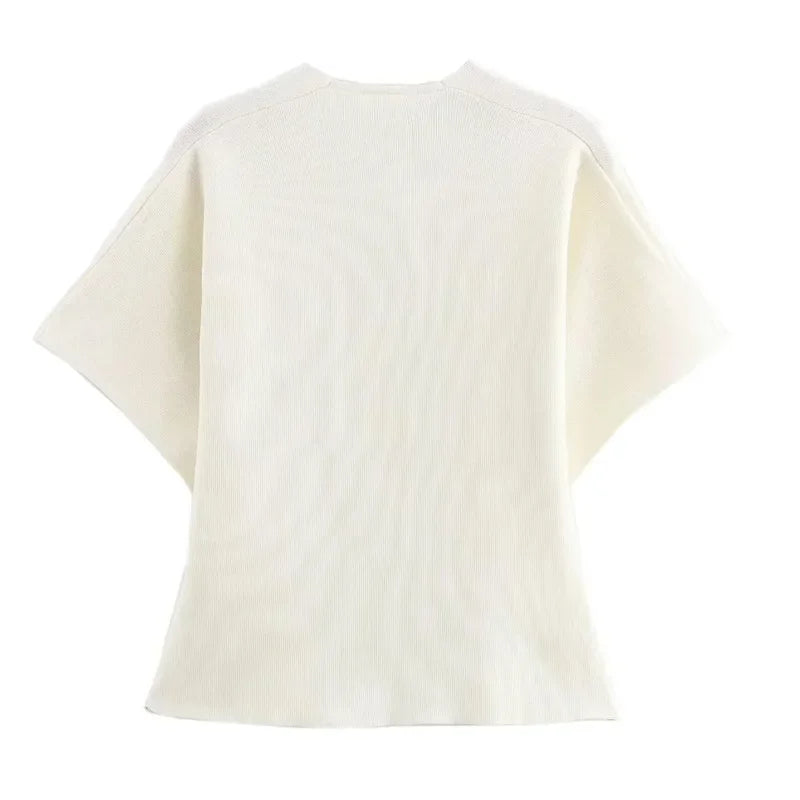 Cardigan à manche courte femme