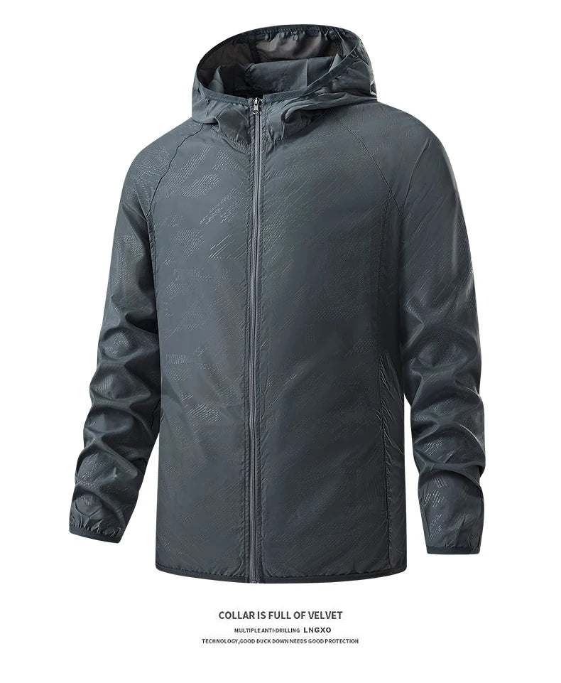 Veste imperméable homme