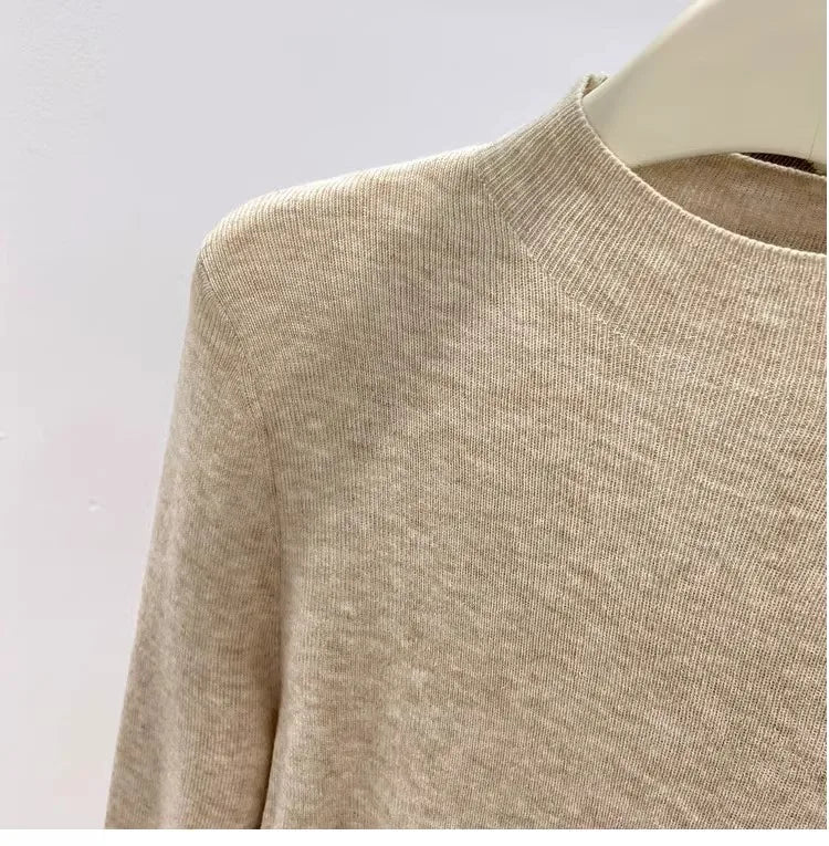 Pull col rond femme