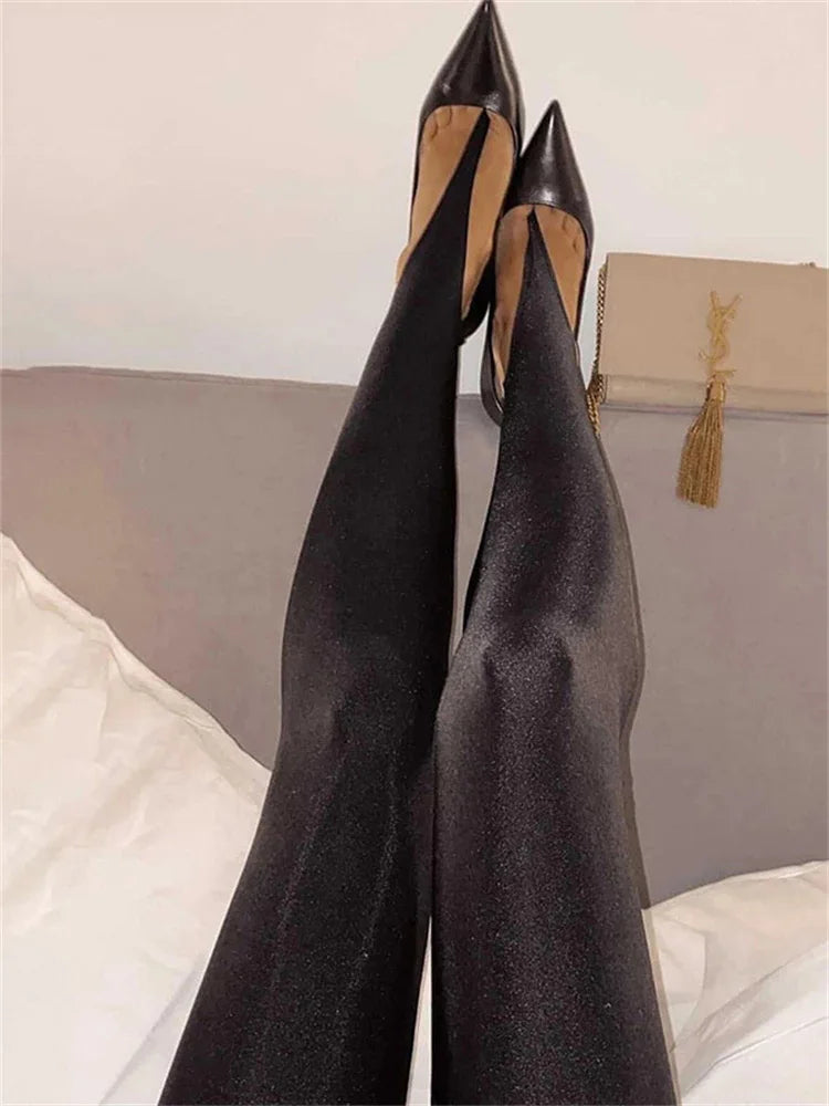 Legging a paillettes femme