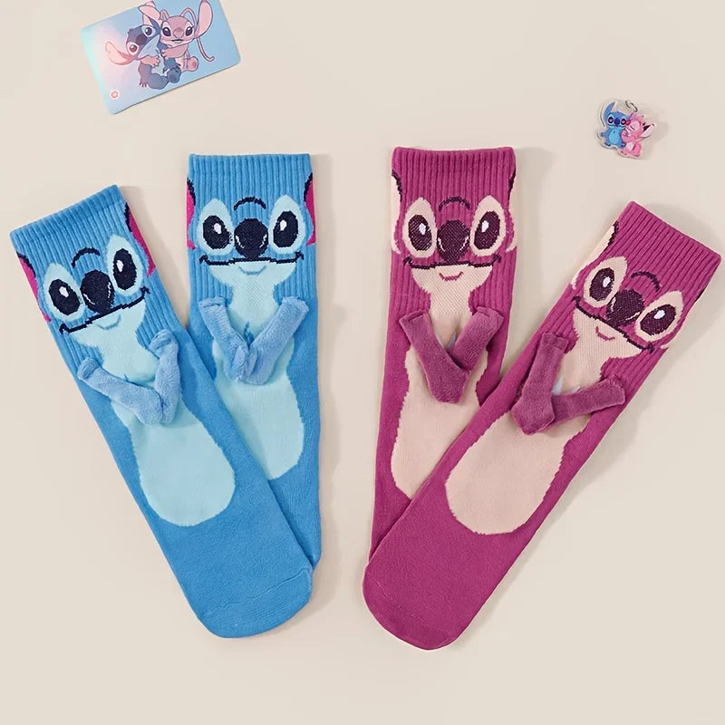 Chaussettes aimantée Stitch