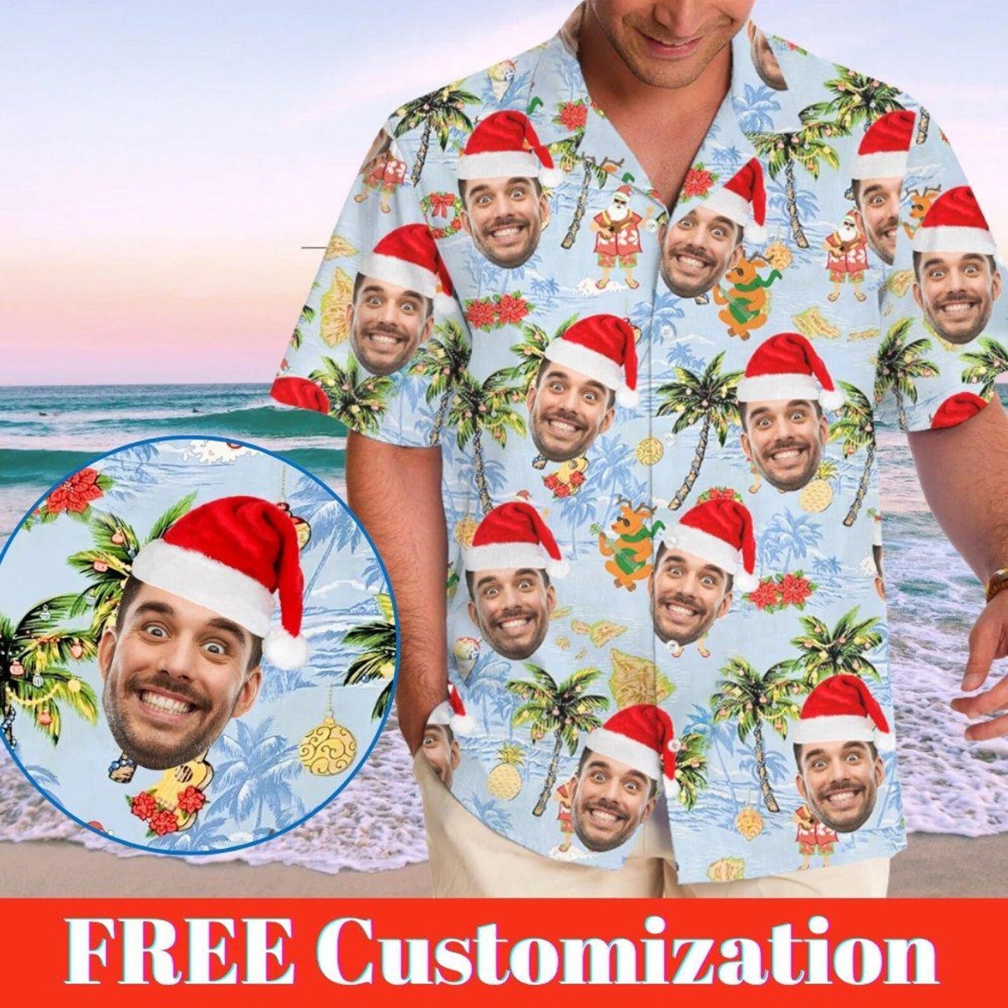 Chemise de Noël homme