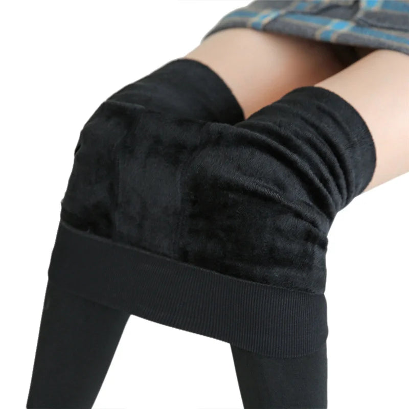 Legging molletonné femme