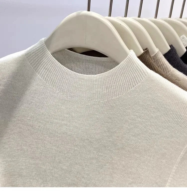 Pull col rond femme