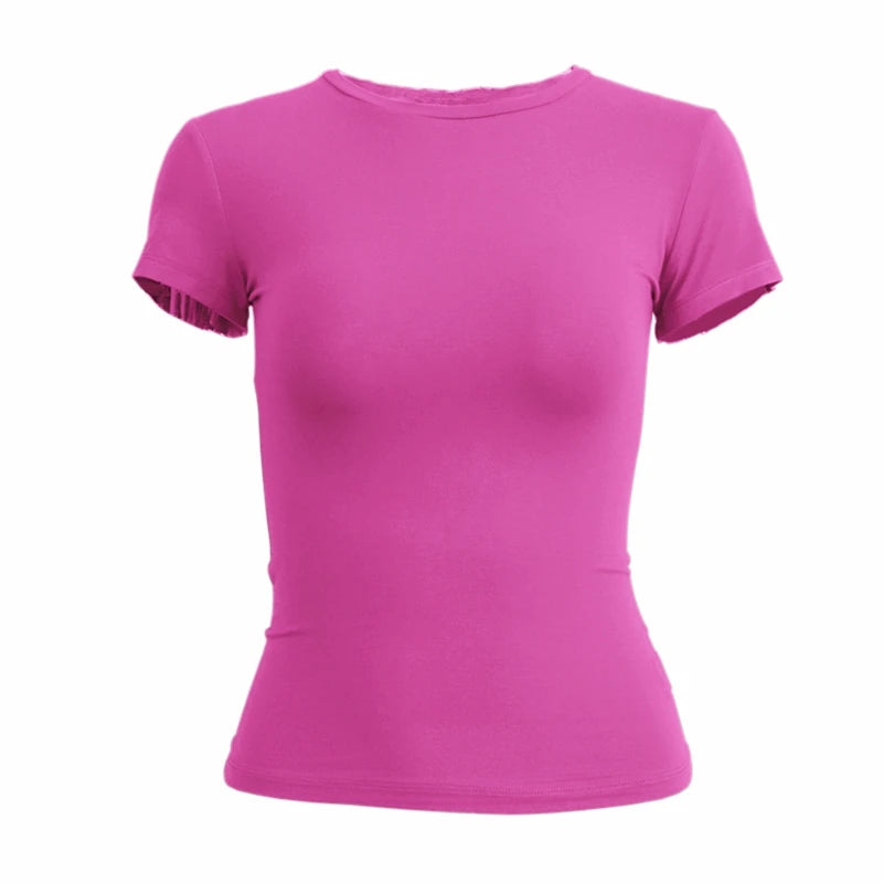 T-shirt court femme