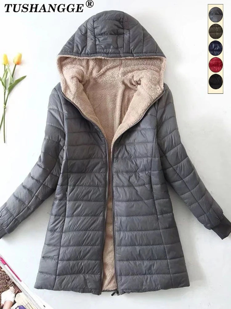 Manteau mi-long femme