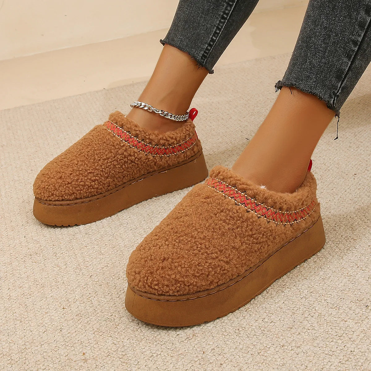 Chaussons chaud