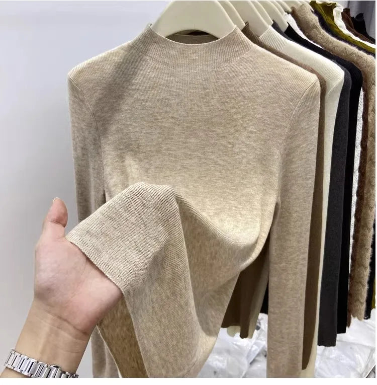Pull col rond femme