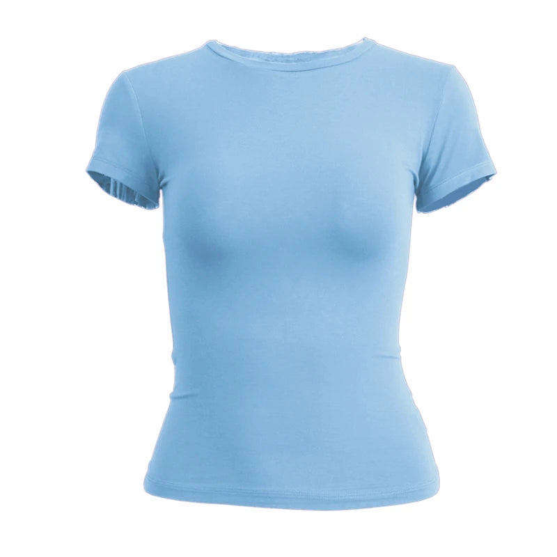 T-shirt court femme