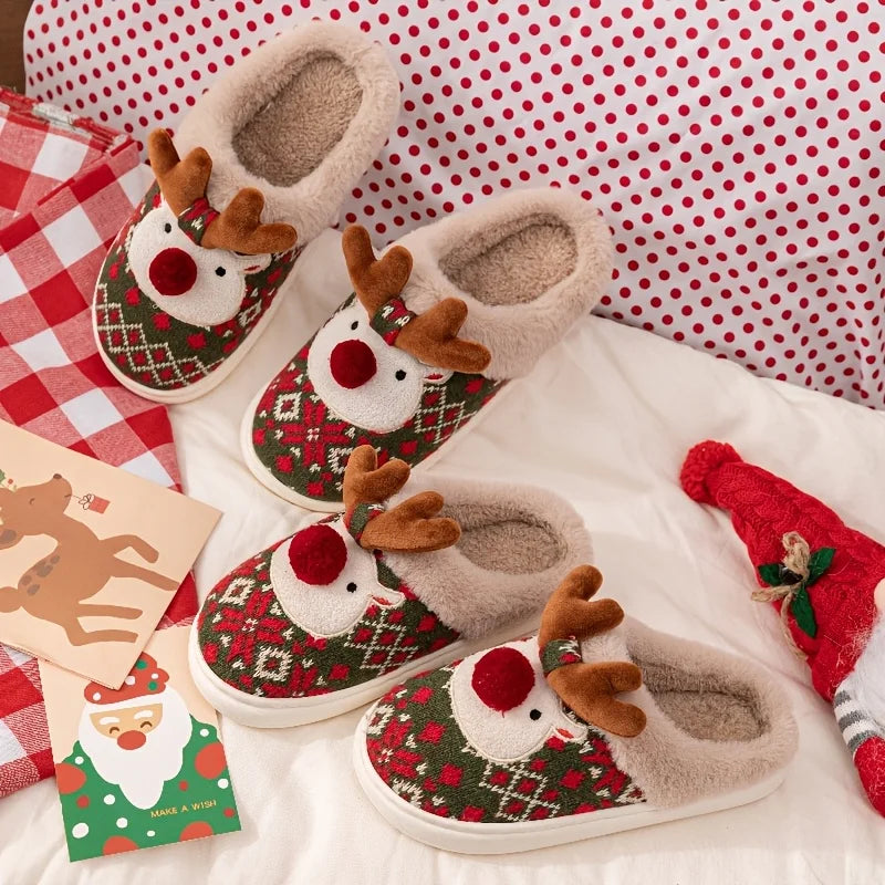 Chaussons de Noël mixte