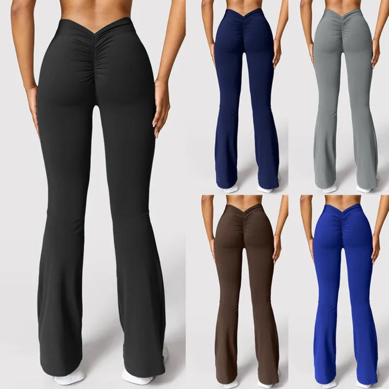 Legging large push-up femme