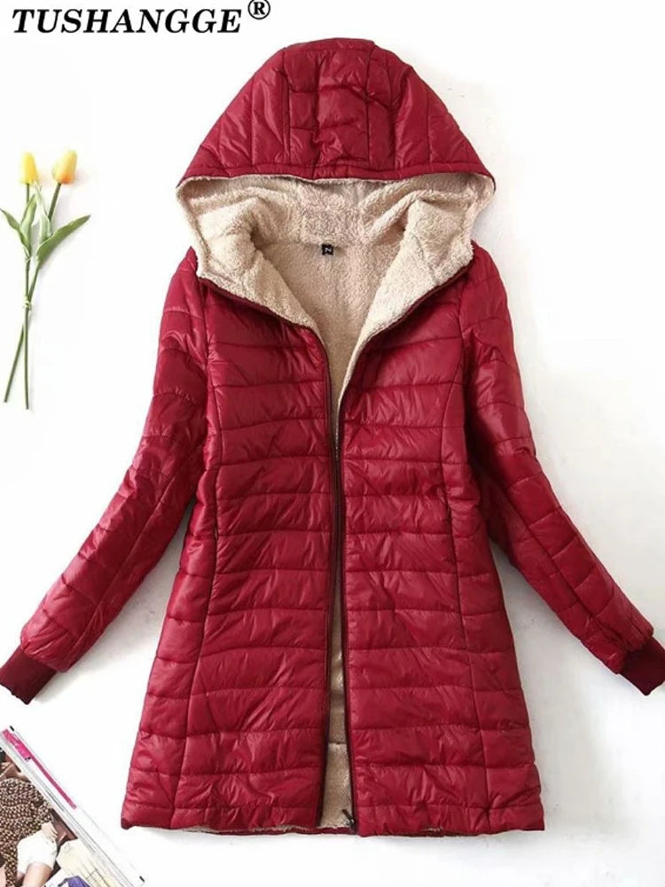 Manteau mi-long femme