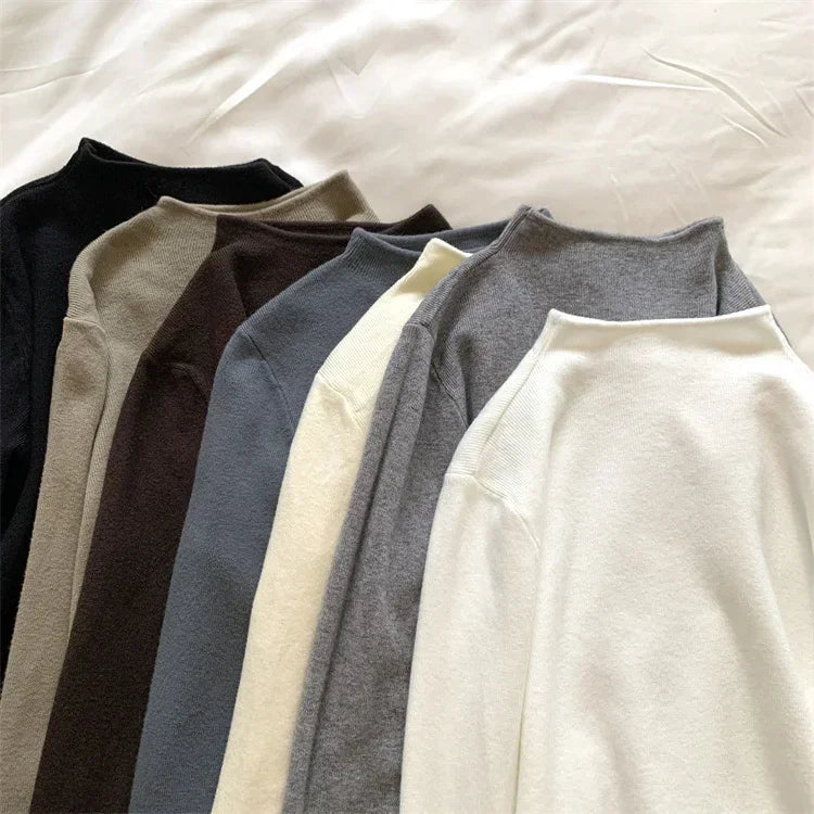 Pull col rond femme
