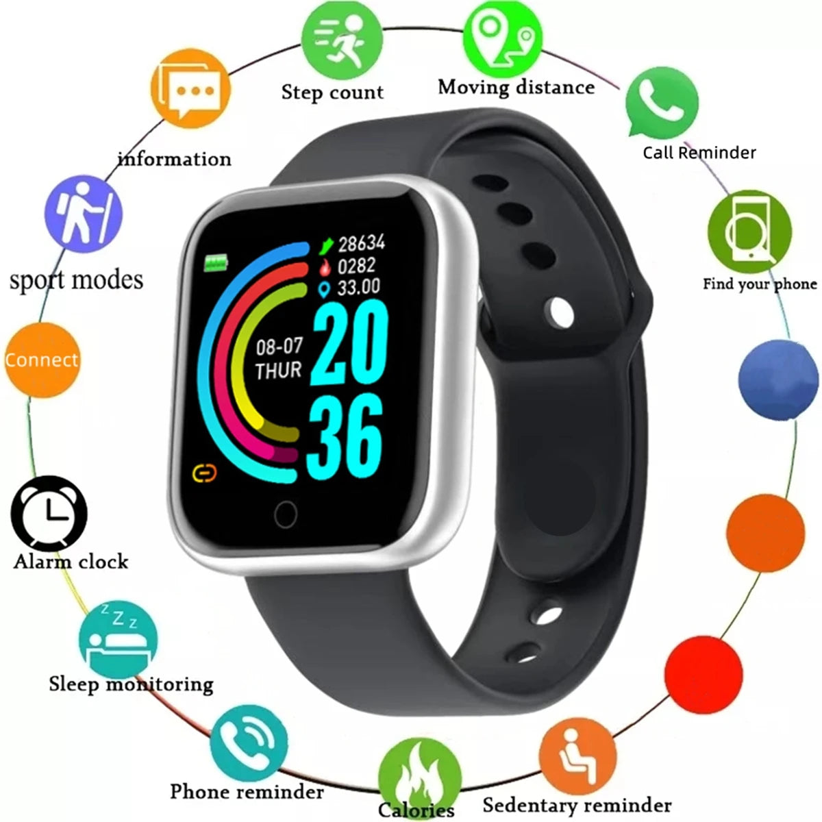 Montre connectée femme