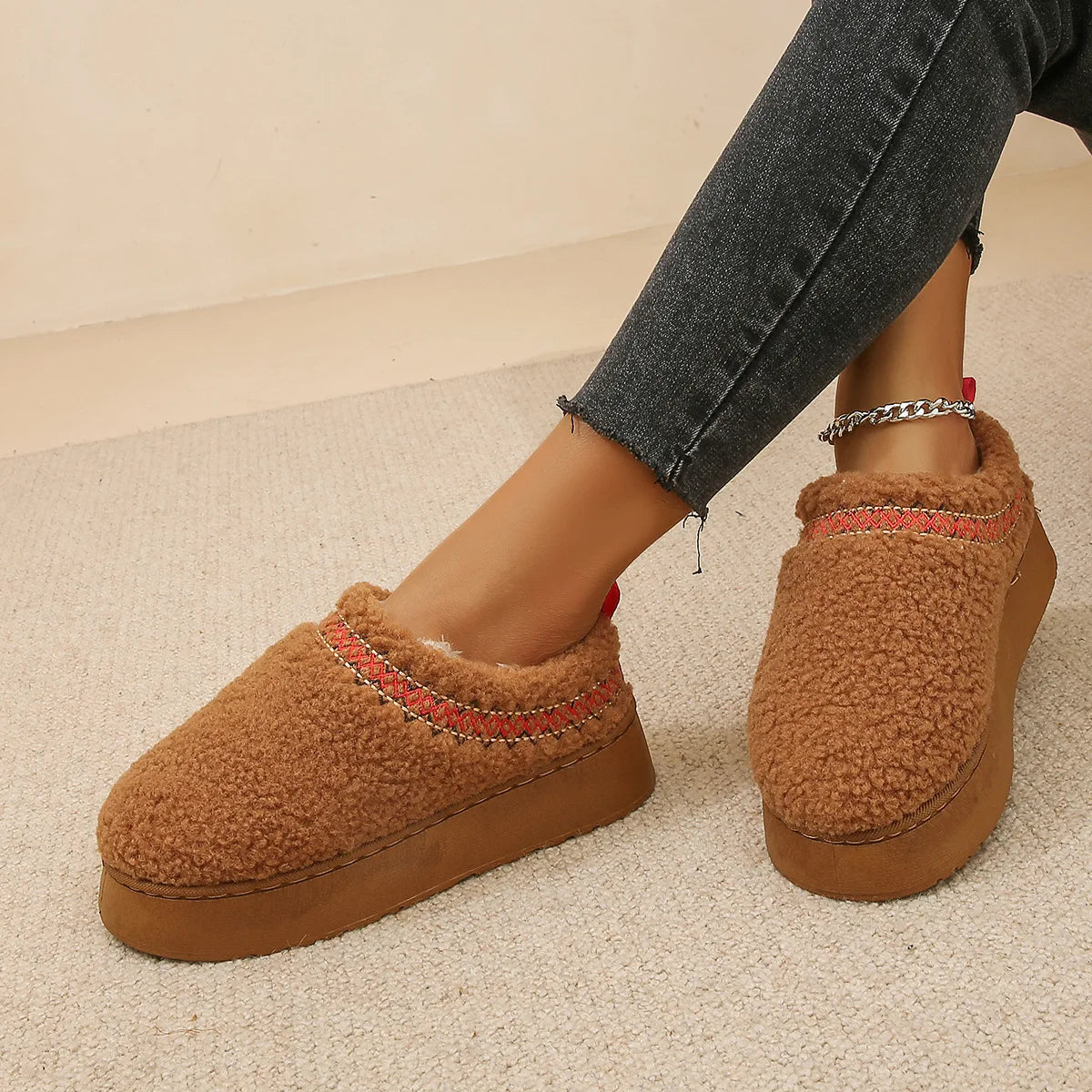 Chaussons chaud