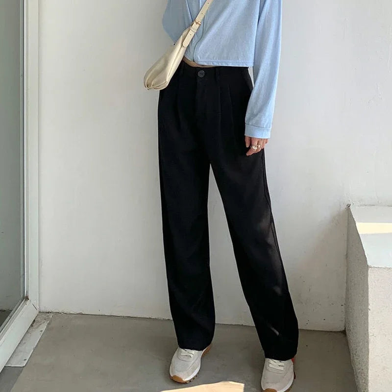 Pantalon ample femme
