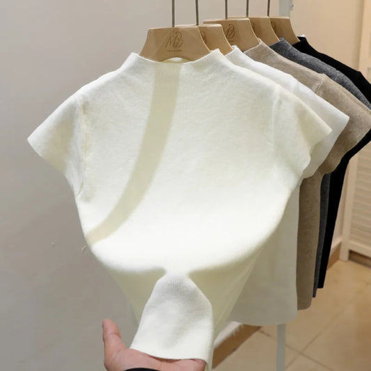 T-shirt femme col rond