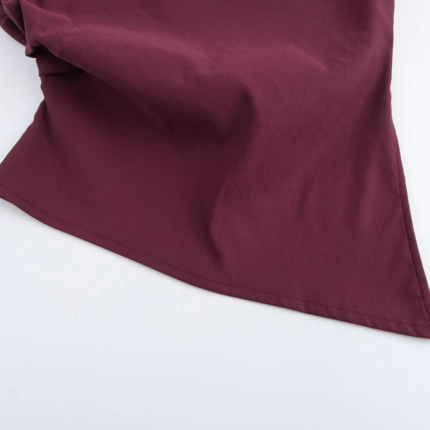 T-shirt asymétrique, élégant femme