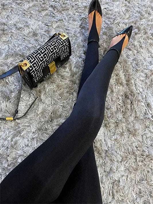 Legging a paillettes femme