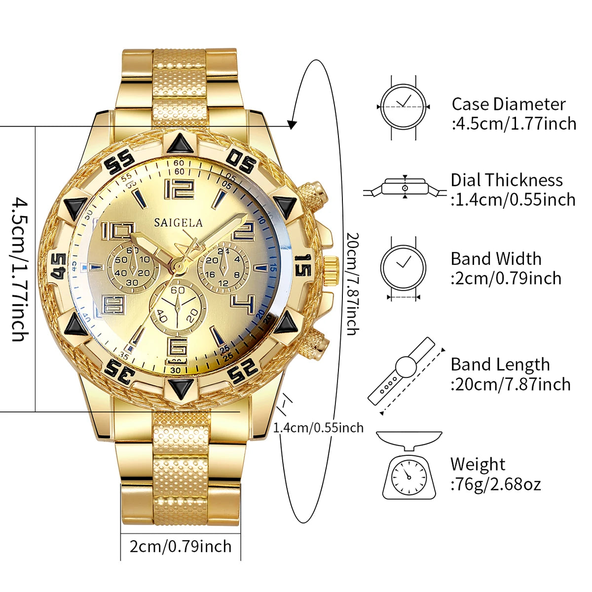 2 montres homme
