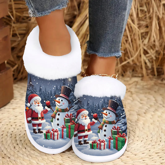 Chaussons de Noël mixte