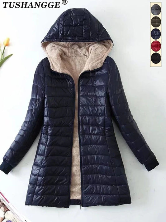 Manteau mi-long femme