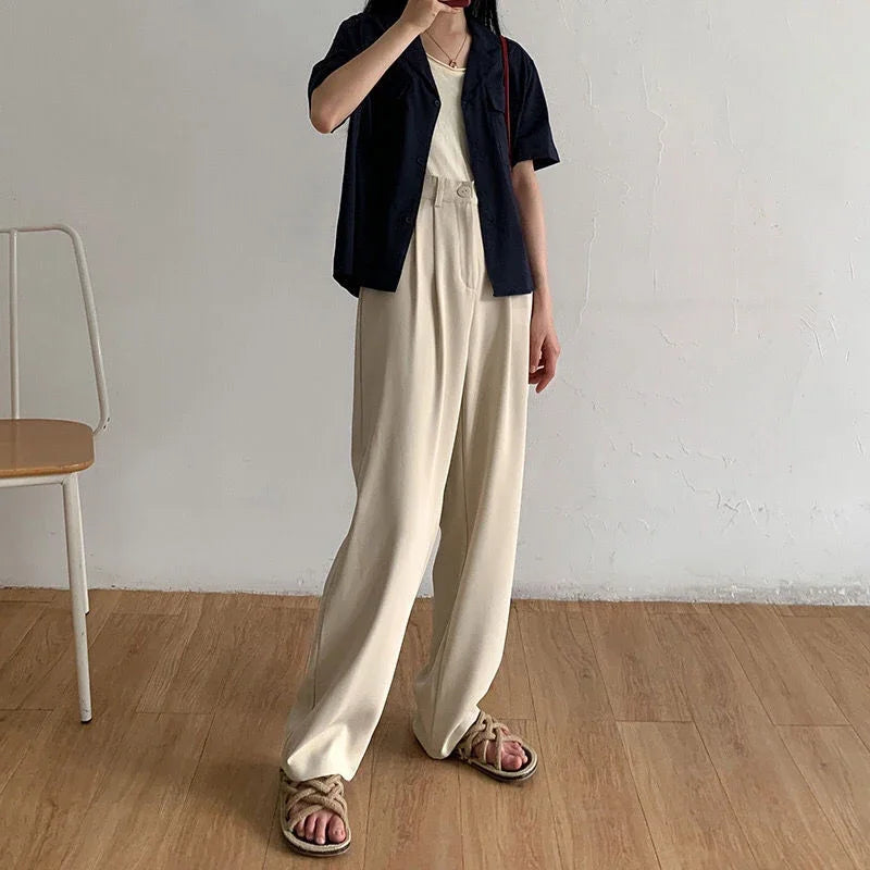 Pantalon ample femme