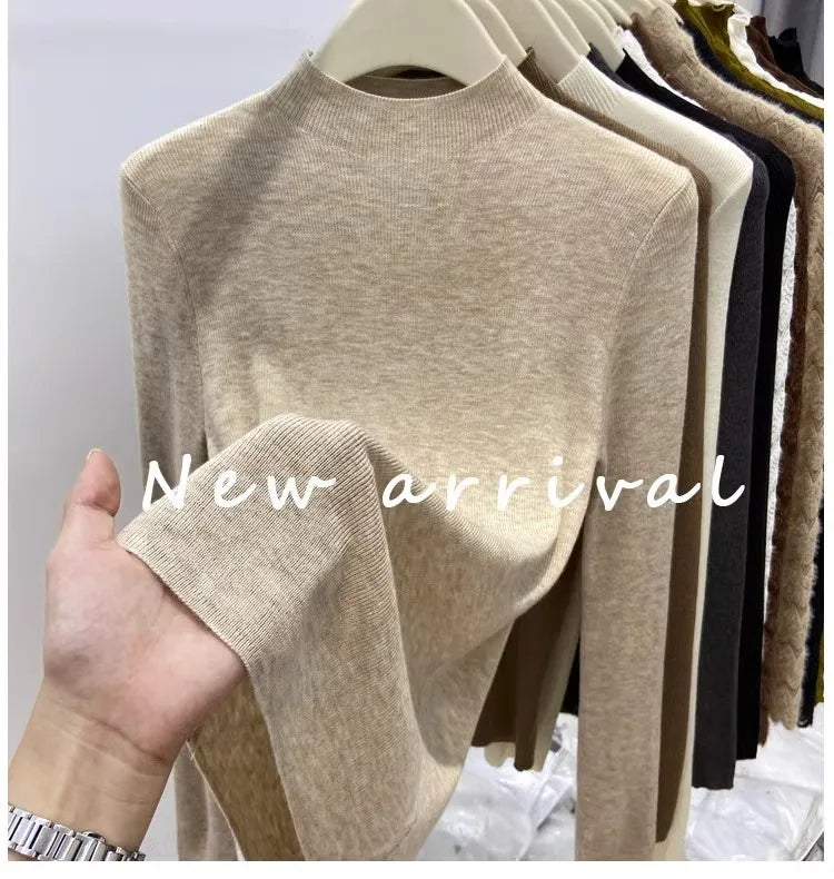 Pull col rond femme