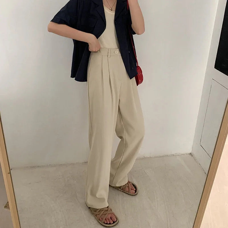 Pantalon ample femme