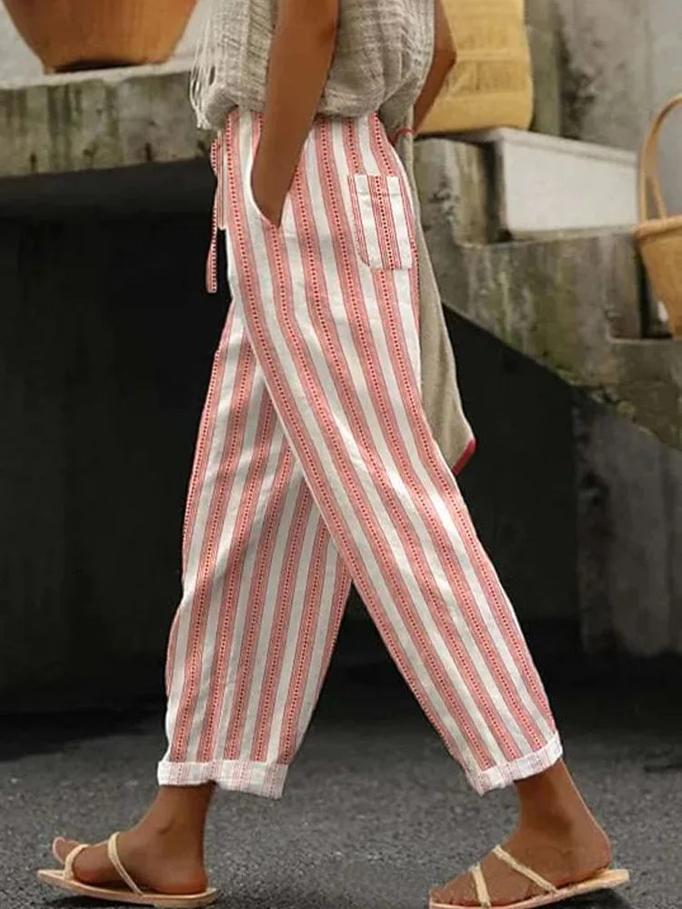 Pantalon fleuris